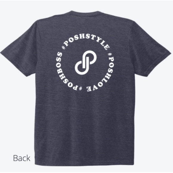 Beautiful NEW Poshmark T-Shirt, Recycled materials. Good for the environment - Picture 3 of 16